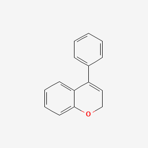 molecular formula C15H12O B8757165 4-phenyl-2H-1-benzopyran CAS No. 51870-64-5