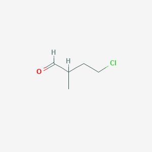 B8757186 4-Chloro-2-methylbutyraldehyde CAS No. 63483-09-0