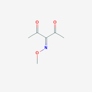 molecular formula C6H9NO3 B8757390 Diacetyl(methoxyimino)methane CAS No. 69740-33-6