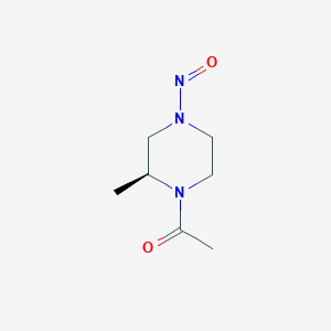 (S)-1-acetyl-2-methyl-4-nitrosopiperazine
