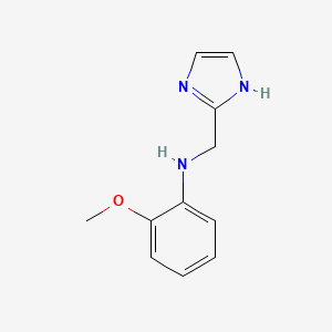 2-methoxyphenyl-1H-imidazol-2-ylmethylamine
