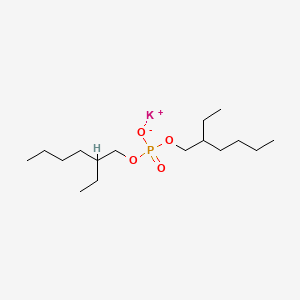 molecular formula C16H34KO4P B8757615 Potassium bis(2-ethylhexyl) phosphate CAS No. 4971-46-4