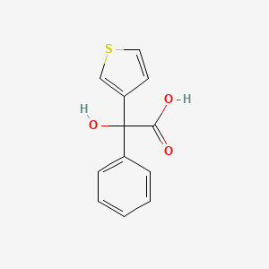 B8757846 Hydroxy(phenyl)3-thienylacetic acid CAS No. 3193-25-7