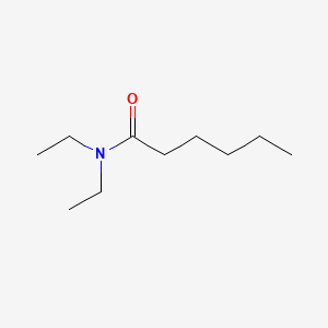 molecular formula C10H21NO B8757879 N,N-Diethylhexanamide CAS No. 6282-97-9