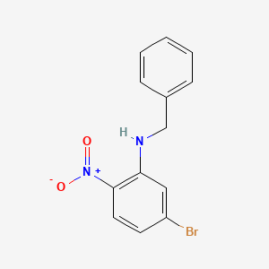 molecular formula C13H11BrN2O2 B8758148 N-benzyl-5-bromo-2-nitroaniline 
