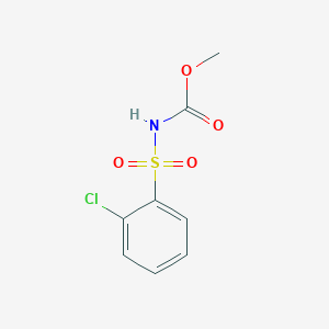 Carbamic acid, [(2-chlorophenyl)sulfonyl]-, methyl ester