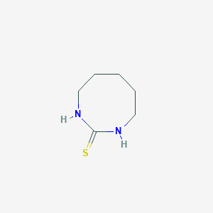 molecular formula C6H12N2S B8758576 1,3-Diazocane-2-thione CAS No. 5269-85-2