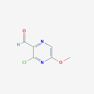 3-Chloro-5-methoxypyrazine-2-carbaldehyde