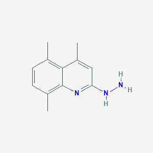 2-Hydrazinyl-4,5,8-trimethylquinoline