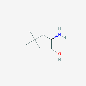 molecular formula C7H17NO B8758650 (S)-2-Amino-4,4-dimethylpentan-1-ol 