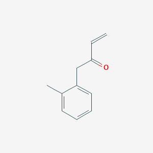 B8758789 1-(2-Methylphenyl)but-3-en-2-one CAS No. 918417-28-4