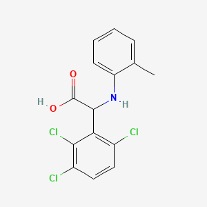 (o-Tolylamino)(2,3,6-trichlorophenyl)acetic acid