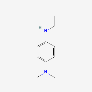 molecular formula C10H16N2 B8758980 p-Phenylenediamine, N'-ethyl-N,N-dimethyl- CAS No. 24340-88-3