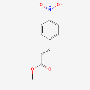 molecular formula C10H9NO4 B8759255 Methyl 3-(4-nitrophenyl)prop-2-enoate 