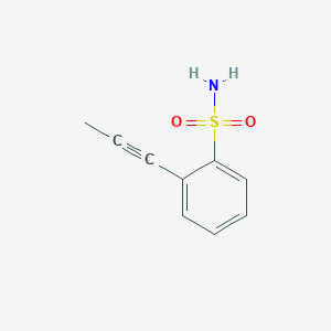 2-(Prop-1-yn-1-yl)benzene-1-sulfonamide