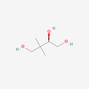 molecular formula C6H14O3 B8759337 (R)-3,3-dimethylbutane-1,2,4-triol 