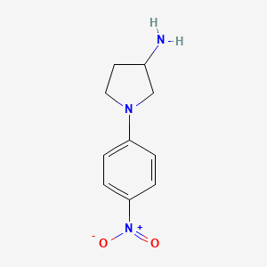 1-(4-Nitrophenyl)pyrrolidin-3-ylamine