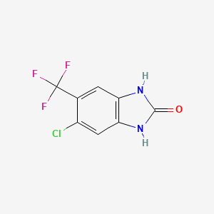 5-Chloro-6-trifluoromethyl-1,3-dihydro-benzoimidazol-2-one