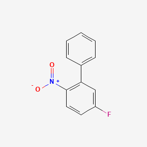 molecular formula C12H8FNO2 B8759547 5-Fluoro-2-nitrobiphenyl 
