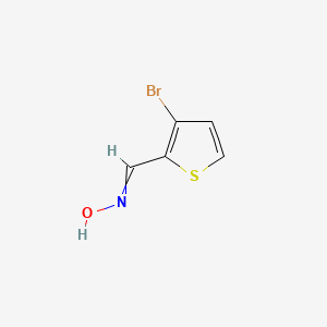 molecular formula C5H4BrNOS B8759575 3-Bromo-thiophene-2-carbaldehyde oxime 