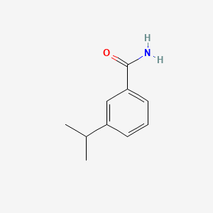 molecular formula C10H13NO B8759587 3-(Propan-2-yl)benzamide CAS No. 61843-02-5