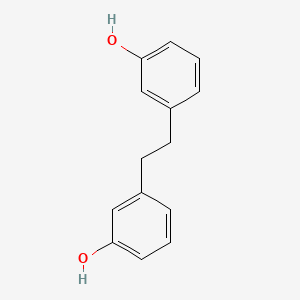 molecular formula C14H14O2 B8759751 1,2-Bis(3-hydroxyphenyl)ethane CAS No. 70709-67-0
