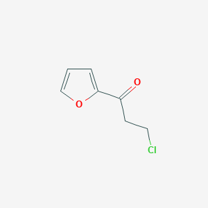 molecular formula C7H7ClO2 B8760020 3-Chloro-1-(2-furanyl)-1-propanone 