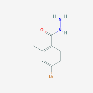 molecular formula C8H9BrN2O B8760062 4-Bromo-2-methylbenzohydrazide 
