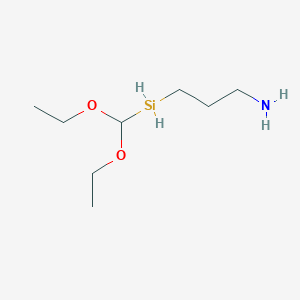 molecular formula C8H21NO2Si B8760079 gamma-Diethoxymethylsilylpropylamine 