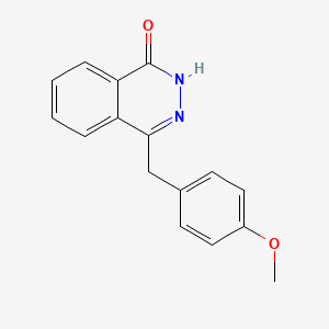 molecular formula C16H14N2O2 B8760205 4-(4-methoxybenzyl)phthalazin-1(2H)-one CAS No. 57835-95-7