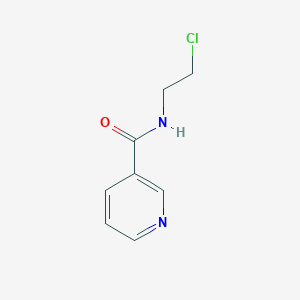 N-(2-chloroethyl)-3-pyridinecarboxamide