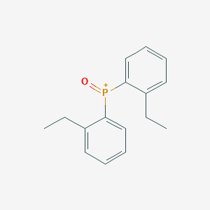 molecular formula C16H18OP+ B8760314 Bis(2-ethylphenyl)phosphine oxide 
