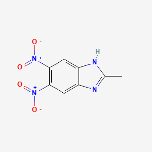 2-methyl-5,6-dinitrobenzimidazole