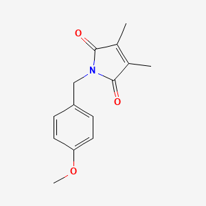 1-(4-methoxybenzyl)-3,4-dimethyl-1H-pyrrole-2,5-dione