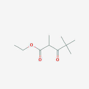 molecular formula C10H18O3 B8760364 Ethyl 2,4,4-trimethyl-3-oxopentanoate 