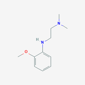 molecular formula C11H18N2O B8760372 n'-(2-Methoxy-phenyl)-n,n-dimethyl-ethane-1,2-diamine 