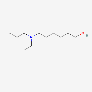 molecular formula C12H27NO B8760509 1-Hexanol, 6-dipropylamino- CAS No. 43010-05-5