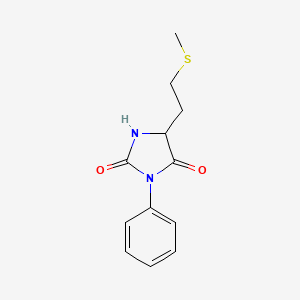 5-(2-Methylthioethyl)-3-phenylhydantoin