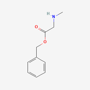 molecular formula C10H13NO2 B8760792 Benzyl 2-(methylamino)acetate 