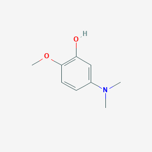 B8760821 5-(Dimethylamino)-2-methoxyphenol CAS No. 189191-61-5