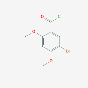 B8760887 5-Bromo-2,4-dimethoxybenzoyl chloride CAS No. 96901-91-6