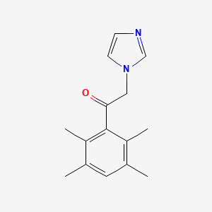 2-imidazol-1-yl-1-(2,3,5,6-tetramethylphenyl)ethanone