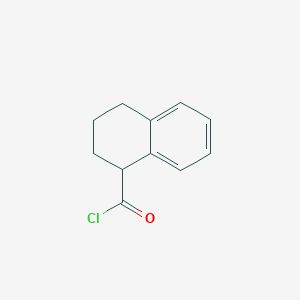 molecular formula C11H11ClO B8760978 1,2,3,4-Tetrahydro-naphthalene-1-carbonyl chloride 