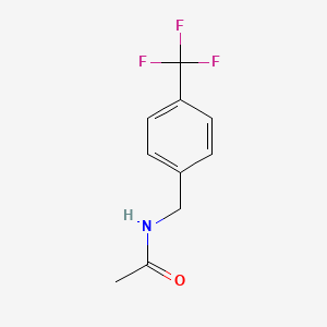 N-[4-(trifluoromethyl)benzyl]acetamide