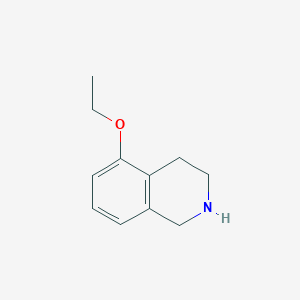 molecular formula C11H15NO B8761085 5-Ethoxy-1,2,3,4-tetrahydroisoquinoline 