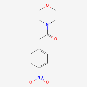 molecular formula C12H14N2O4 B8761103 4-(4-Nitrophenylacetyl)morpholine CAS No. 50508-40-2