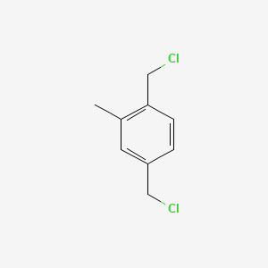 molecular formula C9H10Cl2 B8761136 3,6-Bis(chloromethyl)toluene CAS No. 2387-18-0