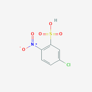 molecular formula C6H4ClNO5S B8761141 5-Chloro-2-nitrobenzenesulfonic acid CAS No. 54481-12-8