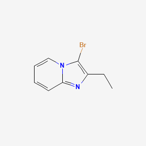 molecular formula C9H9BrN2 B8761226 3-Bromo-2-ethyl-imidazo[1,2-a]pyridine 