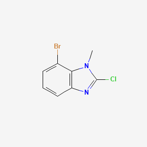 7-Bromo-2-chloro-1-methyl-1H-benzo[d]imidazole